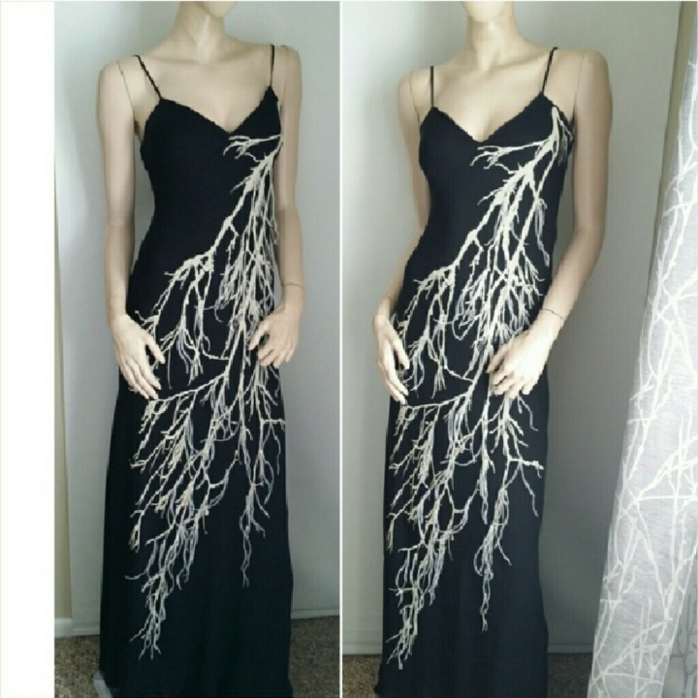 💎WEARABLE ART Halston Heritage maxi 💎